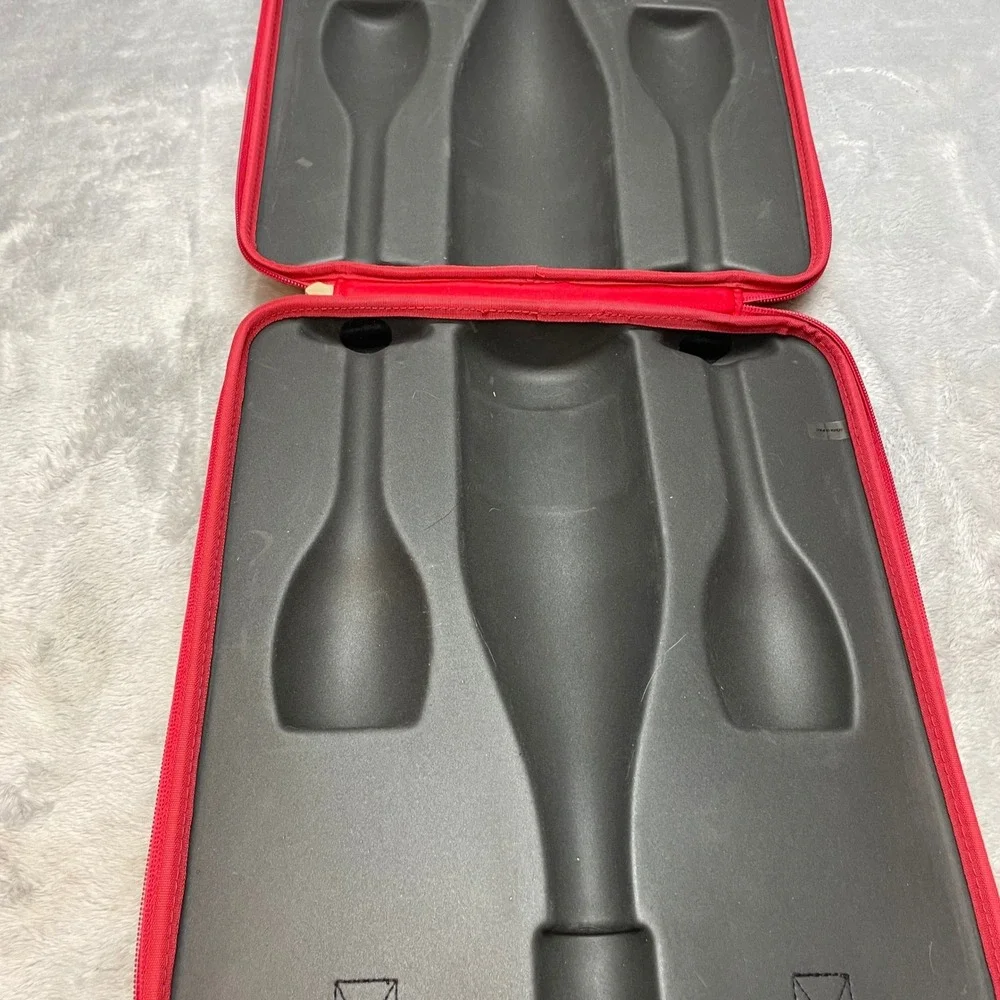 Piper-Heidsieck Molded Champagne Hard Carrier 750ml Red Insulated Travel Bag
